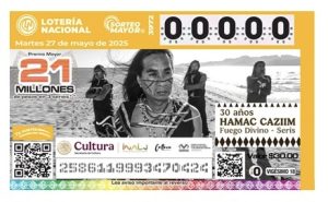 𝙃𝙖𝙢𝙖𝙘 𝘾𝙖𝙯𝙞𝙞𝙢 en la Lotería Nacional, celebrando sus 30 años…