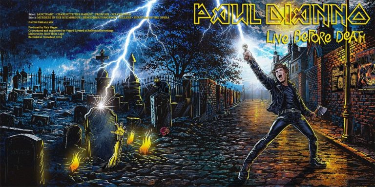 Live Before Death! El increíble nuevo disco póstumo de Paul Di´Anno